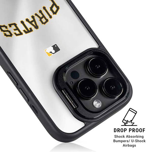 MLB Pittsburgh Pirates Jersey Home iPhone 15 Pro Kickstand Case